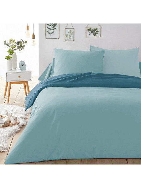 Isadore Lorraine Σετ Σεντόνια Υπέρδιπλα 240x260 Love your bed Πετρόλ Βεραμάν