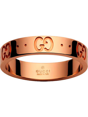 Gucci Icon Γυναικείο Δαχτυλίδι Βεράκι από Ροζ Χρυσό 18K YBC152045001