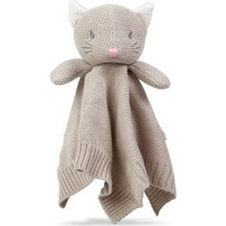 Kiokids Cotton Friends Πανάκι Παρηγοριάς Γατούλα Μπεζ 3108