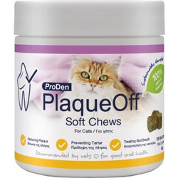 ProDen PlaqueOff Cat Soft Chews 90gr 120τμχ