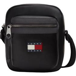Tommy Jeans Ανδρική Τσάντα Ώμου / Χιαστί Μαύρη AM0AM14334-BDS