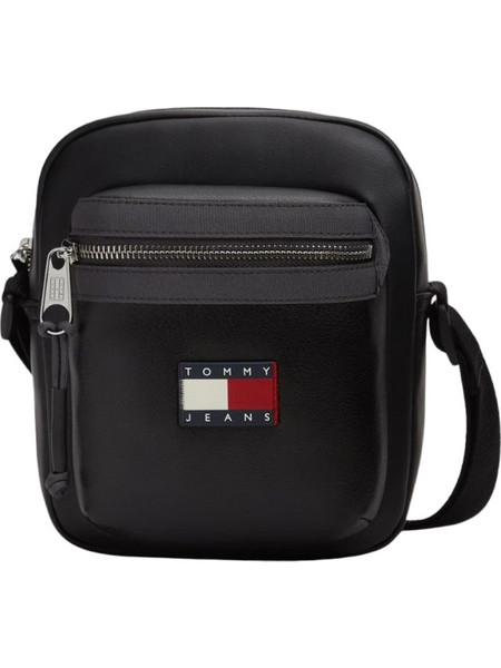 Tommy Jeans Ανδρική Τσάντα Ώμου / Χιαστί Μαύρη AM0AM14334-BDS