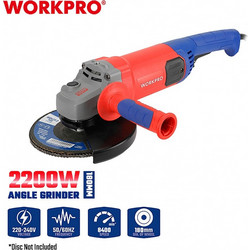 WORKPRO WP472014 Γωνιακός Τροχός Ρεύματος 2200W 180mm