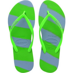 Havaianas Γυναικείες Σαγιονάρες Αντιολισθητικές Πράσινες 4149323-5574