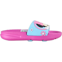 Cubanitas Minnie Mouse Παιδικές Παντόφλες Καλοκαιρινές για Κορίτσι Φούξια Γαλάζιες SD09026