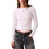 Calvin Klein Γυναικείο Χειμερινό Top Ριπ Λευκό LV047E205G-YAA