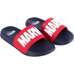Cerda Marvel Παιδικές Παντόφλες Καλοκαιρινές για Αγόρι Navy Μπλε Κόκκινες 2300005272