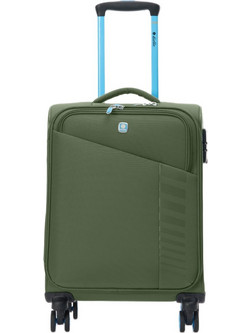 Dielle 30-55 Βαλίτσα Καμπίνας 55x37x20cm με 4 Ρόδες Πράσινη