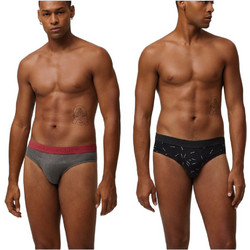 Ysabel Mora Ανδρικά Σλιπ Βαμβακερά Ανθρακί 2Pack 20267