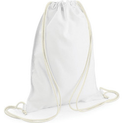 BagBase Sublimation Τσάντα Πλάτης Γυμναστηρίου Λευκή BG910