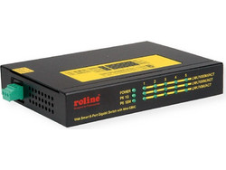 Roline 21.13.1162 Unmanaged L2 Switch με 5 Θύρες Ethernet 1000Mbps και 1 SFP θύρα