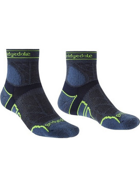 Bridgedale Ανδρικές Κάλτσες Κοντές με Σχέδια Navy Μπλε 710199-M436