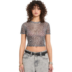 Volcom Rawly Γυναικείο Καλοκαιρινό Crop Top Μαύρο B0112612-BWH
