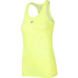 4F Γυναικείο Αθλητικό T-Shirt Κίτρινο NOSH4-TSDF001-45S