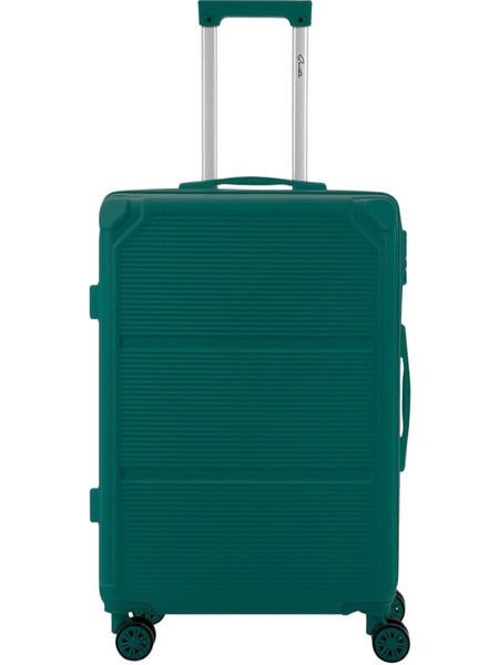 Sentio Βαλίτσα Μεγάλη 76x49x29.5cm με 4 Ρόδες Πράσινη