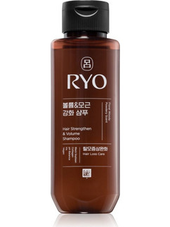 Ryo Strengthen & Volume Σαμπουάν για Όγκο για Λεπτά Μαλλιά 180ml