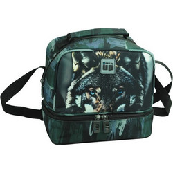 Back Me UP Blue Eye Wolf Ισοθερμικό Τσαντάκι Φαγητού 357-33220