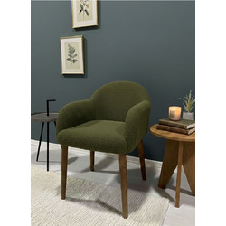 Stewe Home Πολυθρόνα Χακί STE-026767-V58421