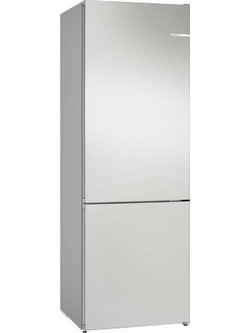 Bosch KGN492LAF Ψυγειοκαταψύκτης 440lt Full No Frost Υ203xΠ70xΒ66.7cm Inox