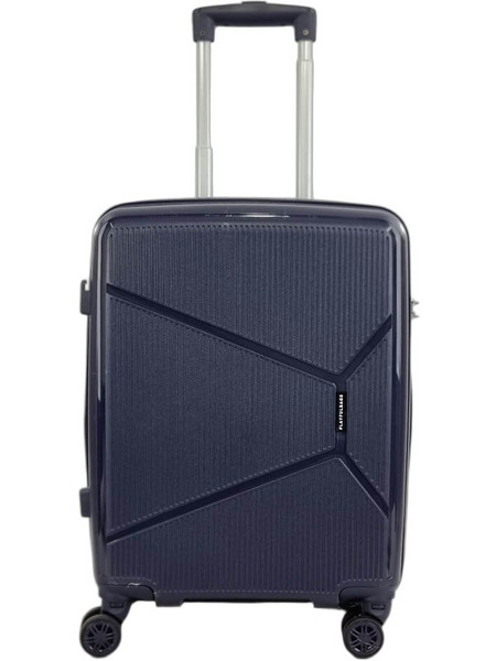Playbags Collection PP001C Βαλίτσα Καμπίνας 50x40x20cm με 4 Ρόδες Μπλε
