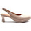 Desiree Γόβες Slingback Δερμάτινες με Χοντρό Χαμηλό Τακούνι & Φιάπα Nude Maca2