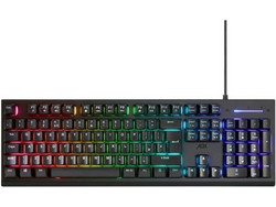 Adx FireFight K15 Μηχανικό Gaming Πληκτρολόγιο TenKeyLess RGB Black