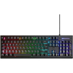 Adx FireFight K15 Μηχανικό Gaming Πληκτρολόγιο TenKeyLess RGB Black