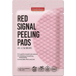 Purederm Red Signal Peeling Προσώπου 12τμχ