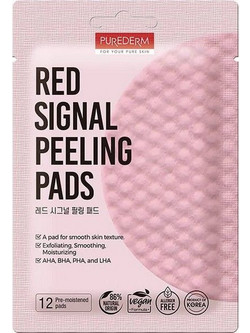 Purederm Red Signal Peeling Προσώπου 12τμχ