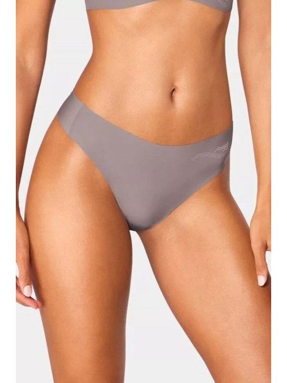 Sloggi Zero Feel Γυναικείο String χωρίς Ραφές Γκρι 10189219-3092