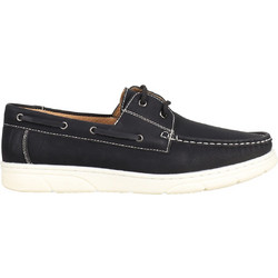 Migato Ανδρικά Μοκασίνια Boat Shoes Καστόρινα Μαύρα 100045943-014