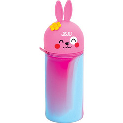 Gim Happy Life Bunny Κασετίνα Βαρελάκι Φούξια 300-01313