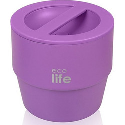 Ecolife Δοχείο Φαγητού Θερμός Inox 750ml Μωβ