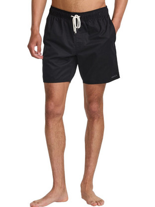 RVCA Opposites 17'' Ανδρικό Μαγιό Σορτς Μαύρο AVYHY03000-BLK