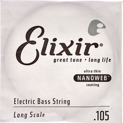 Elixir Strings 15405 Χορδή Ηλεκτρικού Μπάσου Nickel Plated Steel 105"