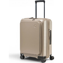 Nautica 2972 Βαλίτσα Καμπίνας 55x41x24cm με 4 Ρόδες Χρυσή