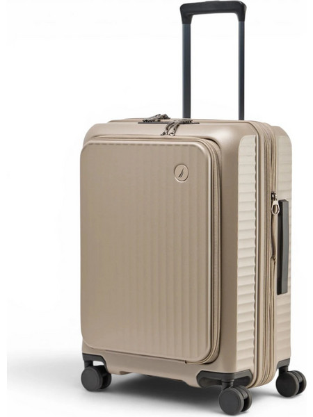 Nautica 2972 Βαλίτσα Καμπίνας 55x41x24cm με 4 Ρόδες Χρυσή