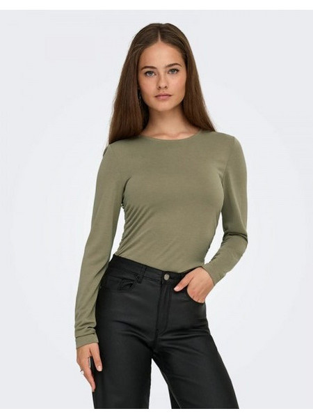 Only Γυναικείο Χειμερινό Top Χακί 15365605