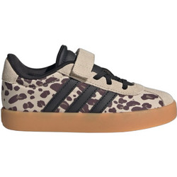 Adidas Vl Court 3.0 Παιδικά Sneakers Μαύρα Μπεζ KH8704