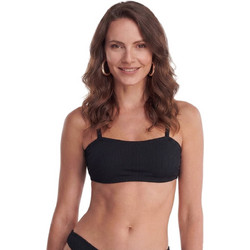 BLU4U Solids Bikini Top Strapless με Ενίσχυση Μαύρο 26366073-02