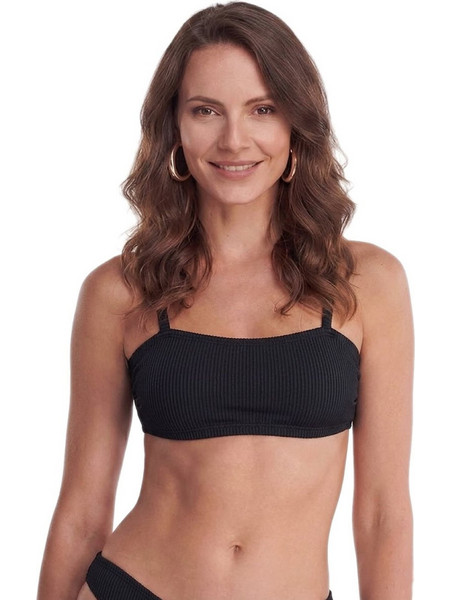 BLU4U Solids Bikini Top Strapless με Ενίσχυση Μαύρο 26366073-02