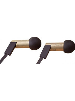 Final Heaven V Ακουστικά Ψείρες In-Ear Χρυσά Μαύρα
