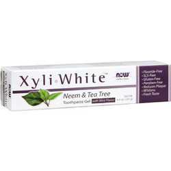 Now Solutions XyliWhite Neem & Tea Tree Οδοντόκρεμα για Λεύκανση Χωρίς Φθόριο 181gr