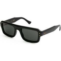 Ray-Ban RB4954 601/87 Ανδρικά Γυαλιά Ηλίου Aviator Κοκάλινα Μαύρα με Μαύρο Φακό