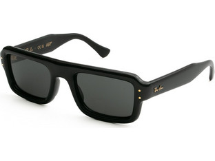 Ray-Ban RB4954 601/87 Ανδρικά Γυαλιά Ηλίου Aviator Κοκάλινα Μαύρα με Μαύρο Φακό