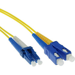 ACT LC-SC Καλώδιο Οπτικής Ίνας 10m Yellow RL8910