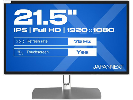JAPANNEXT JN-IPS2152FHDR-C65W-FLD-T IPS HDR Monitor 21.5" 1920x1080 FHD 75Hz 8ms