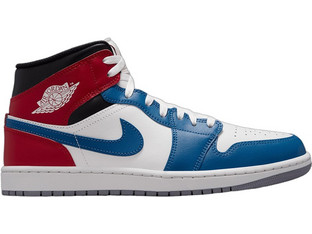 Jordan Air 1 Ανδρικά Sneakers Μποτάκια Λευκά DQ8426-406