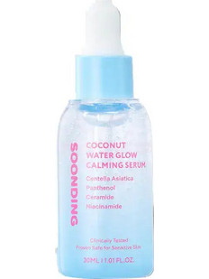Soonding Coconut Water Glow Calming Ενυδατικό Serum Προσώπου για Λάμψη με Ceramides Νιασιναμίδη & Centella Asiatica 30ml
