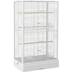 PawHut Κλουβί Πτηνών 61x36.5x98cm D10-097V01WT